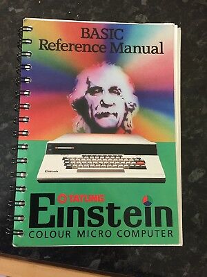 Tatung einstein- Basic Reference Manual..